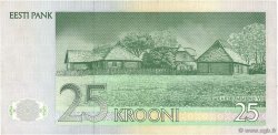 25 Krooni ESTONIA  1991 P.73a VF+