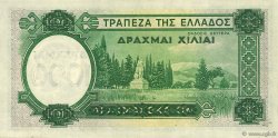 1000 Drachmes sur 100 Drachmes GREECE  1939 P.111 XF