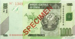 1000 Francs Spécimen CONGO, DEMOCRATIQUE REPUBLIC  2005 P.101s UNC