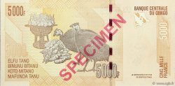 5000 Francs Spécimen DEMOKRATISCHE REPUBLIK KONGO  2005 P.102s ST