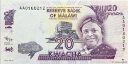 20 Kwacha MALAWI  2012 P.57 ST