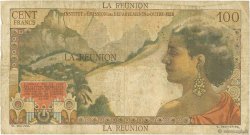 100 Francs La Bourdonnais ISOLA RIUNIONE  1960 P.49a MB