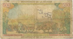 500 Francs Pointe à Pitre REUNION ISLAND  1964 P.51a G