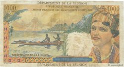 20 NF sur 1000 Francs Union Française REUNION  1971 P.55b F+