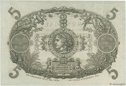 5 Francs Cabasson SENEGAL  1874 P.A1 AU+