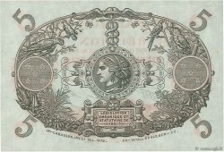 5 Francs Cabasson rouge REUNION INSEL  1930 P.14 fST+