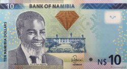 10 Namibia Dollars NAMIBIA  2012 P.11a UNC