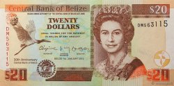 20 Dollars Commémoratif BELIZE  2012 P.72