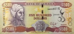 500 Dollars Commémoratif JAMAÏQUE  2012 P.91