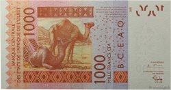1000 Francs STATI AMERICANI AFRICANI  2004 P.915Sb FDC