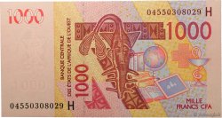 1000 Francs WEST AFRIKANISCHE STAATEN  2004 P.615Hb ST