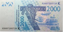 2000 Francs STATI AMERICANI AFRICANI  2003 P.716Ka FDC