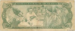 50 Cordobas NICARAGUA  1991 P.177a BC
