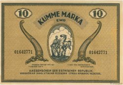 10 Marka ESTONIE  1919 P.46d SPL+