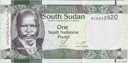 1 Pound SOUTH SUDAN  2011 P.05 UNC
