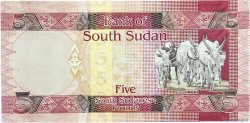 5 Pounds SOUTH SUDAN  2011 P.06 UNC