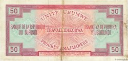 50 Francs BURUNDI  1971 P.22b q.BB