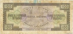 100 Francs BURUNDI  1971 P.23b TB