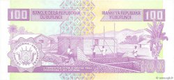 100 Francs BURUNDI  2004 P.37d FDC
