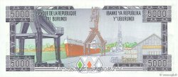 5000 Francs BURUNDI  1986 P.32b ST