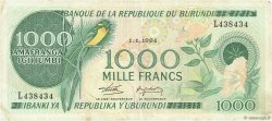 1000 Francs BURUNDI  1984 P.31b SS