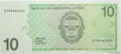 10 Gulden ANTILLES NÉERLANDAISES  2012 P.28f NEUF