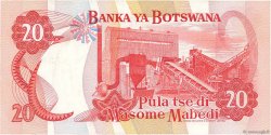 20 Pula BOTSWANA (REPUBLIC OF)  1982 P.10a VF