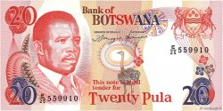 20 Pula BOTSWANA (REPUBLIC OF)  1992 P.13a UNC