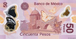 50 Pesos MEXICO  2012 P.123k FDC