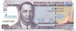 100 Piso Commémoratif FILIPPINE  2011 P.212