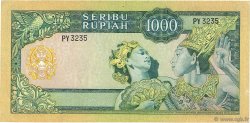 1000 Rupiah INDONESIA  1960 P.088a MBC+