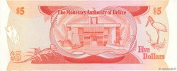 5 Dollars BELIZE  1980 P.39a q.FDC