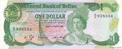1 Dollar BELICE  1986 P.46b SC