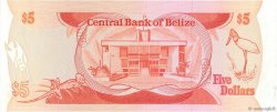 5 Dollars BELIZE  1989 P.47b UNC