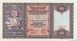 50 Korun ESLOVAQUIA  1940 P.09s EBC+