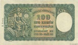 100 Korun SLOVAQUIE  1940 P.11a TTB+