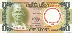 1 Leone SIERRA LEONE  1980 P.10 UNC