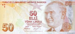 50 Lira TÜRKEI  2009 P.225a ST