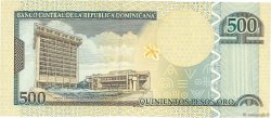 500 Pesos Oro RÉPUBLIQUE DOMINICAINE  2003 P.172b FDC