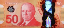 50 Dollars CANADá
  2012 P.109a FDC