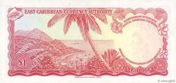 1 Dollar EAST CARIBBEAN STATES  1965 P.13e VZ