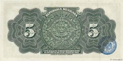 5 Pesos MEXICO  1915 PS.0685a FDC