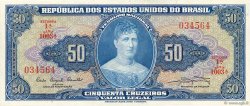 50 Cruzeiros BRASIL  1961 P.169a EBC+
