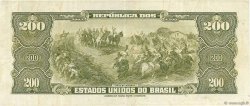 200 Cruzeiros BRASILE  1964 P.171b BB