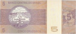 5 Cruzeiros BRAZIL  1974 P.192c UNC