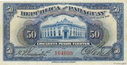 50 Pesos PARAGUAY  1923 P.165a XF
