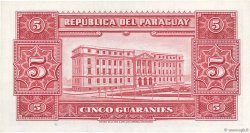 5 Guaranies PARAGUAY  1952 P.186c UNC