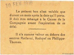 50 Centimes TúNEZ  1916 P.-- EBC