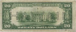 20 Dollars HAWAII  1934 P.41 BC+