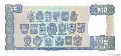 10 Pesos Uruguayos URUGUAY  1995 P.073Ba AU